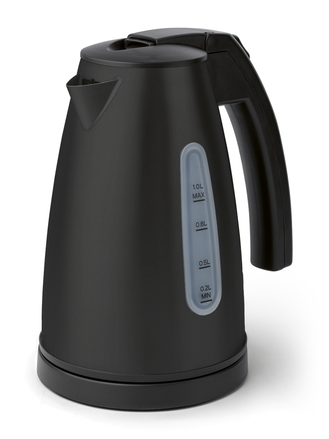 Saffron View kettle matt black UK plug Kettles Bentley